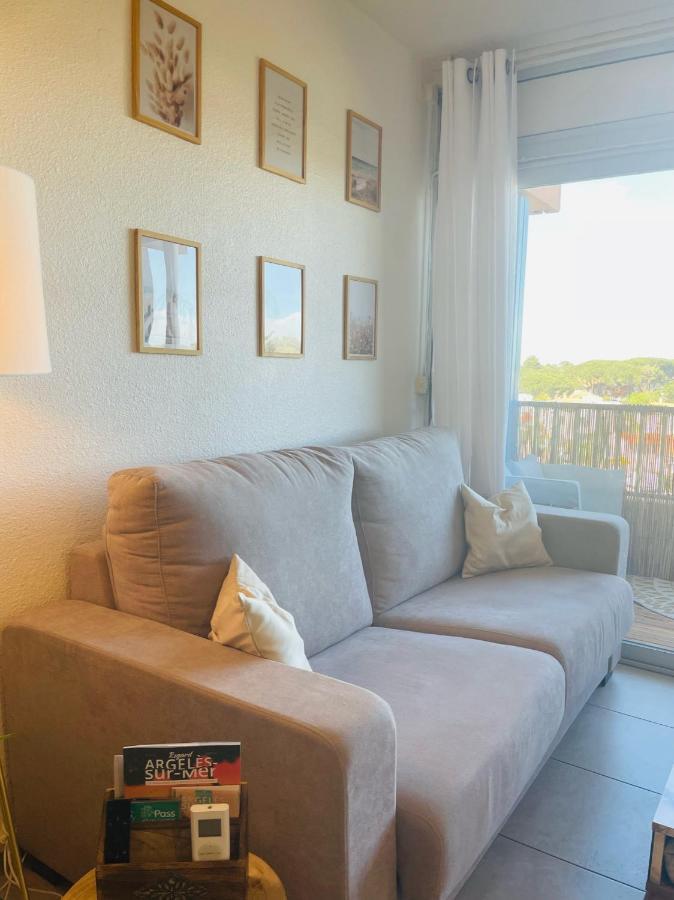Appart' T2 Cosy Balcon Parking - 200M De La Mer Appartement Argelès-sur-Mer Buitenkant foto