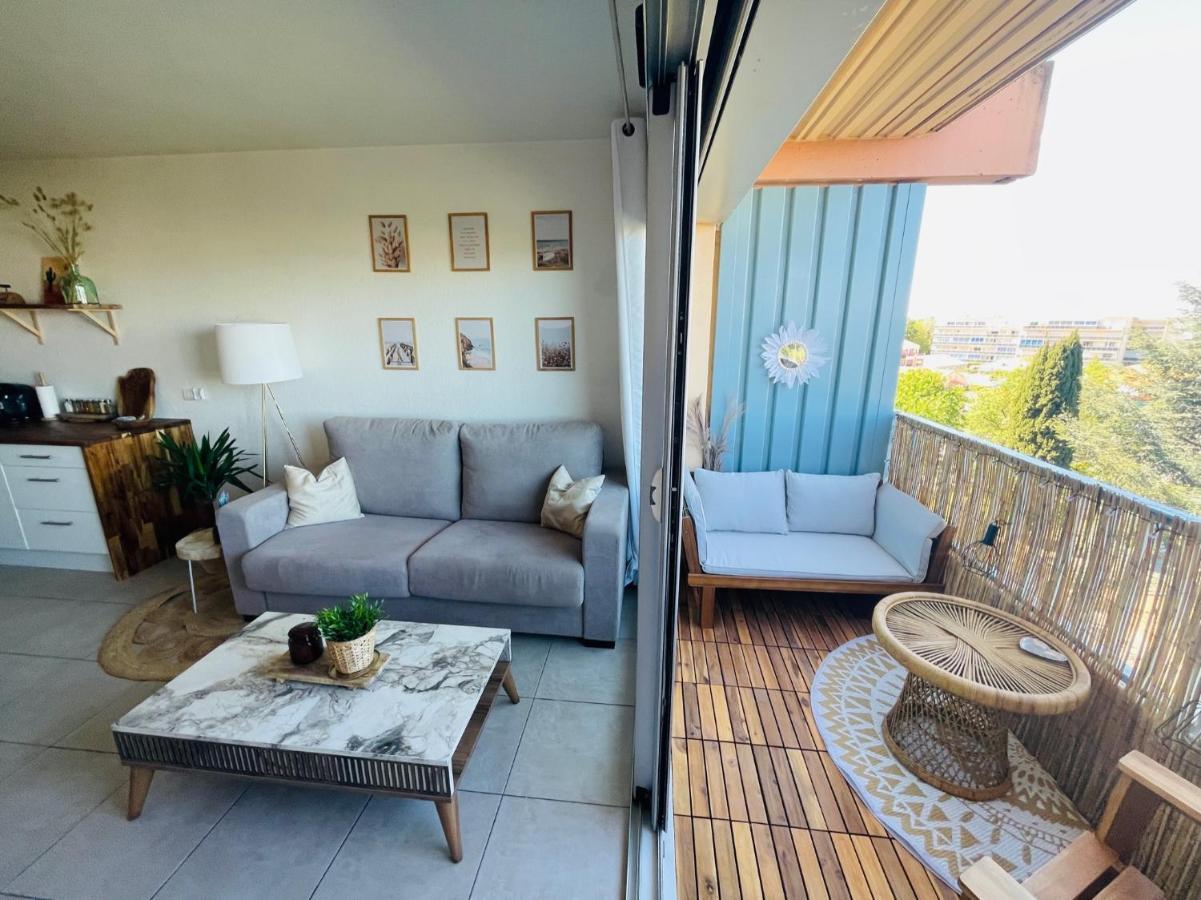 Appart' T2 Cosy Balcon Parking - 200M De La Mer Appartement Argelès-sur-Mer Buitenkant foto