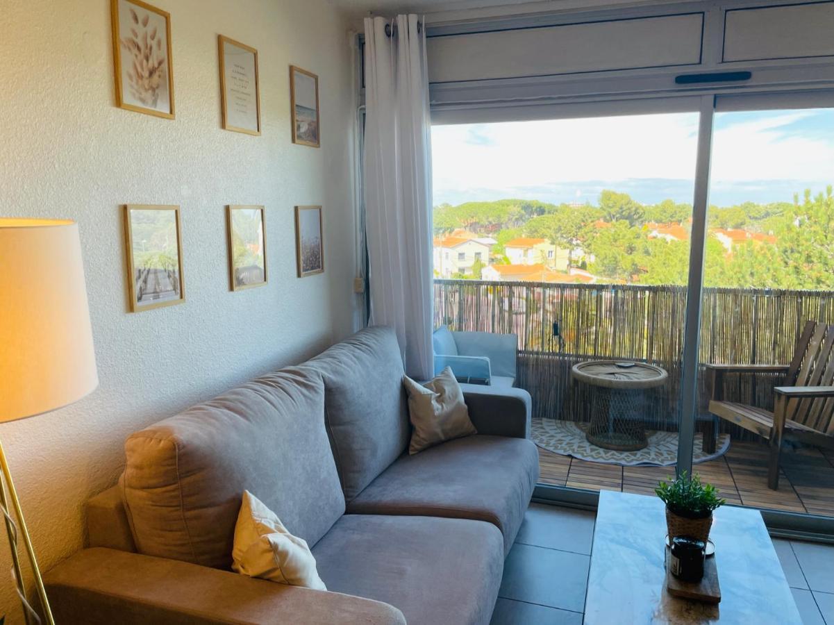 Appart' T2 Cosy Balcon Parking - 200M De La Mer Appartement Argelès-sur-Mer Buitenkant foto